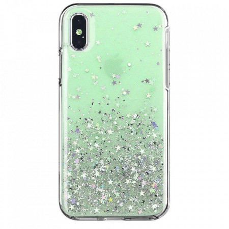 Блестящ гръб WOZINSKY Star - Samsung Galaxy S21+ 5G зелен