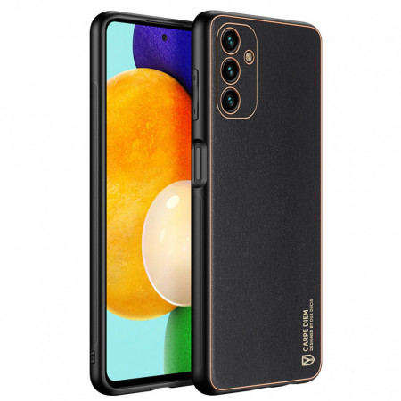 Гръб от еко кожа DUX DUCIS Yolo - Samsung Galaxy A04s / A13 5G черен