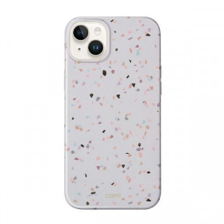 Гръб UNIQ Coehl Terrazzo - iPhone 14 Plus пясък