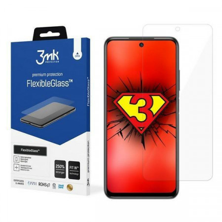 Гъвкав протектор 3mk Flexible Glass - Xiaomi Redmi Note 10 5G / Poco M3 Pro / M3 Pro 5G