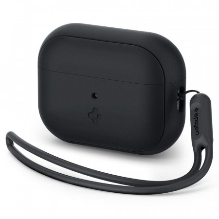 Калъф за слушалки SPIGEN Silicone Fit Strap - AirPods Pro черен