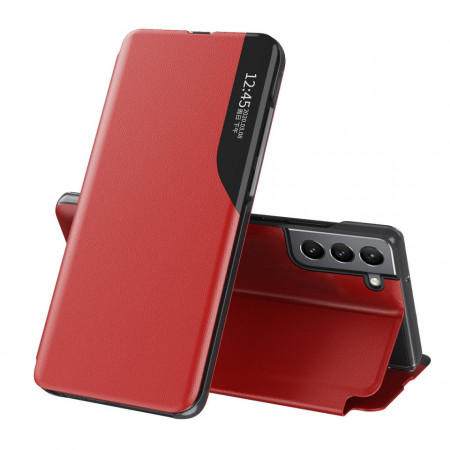 Калъф тип книга от еко кожа Eco - Samsung Galaxy S22+ червен