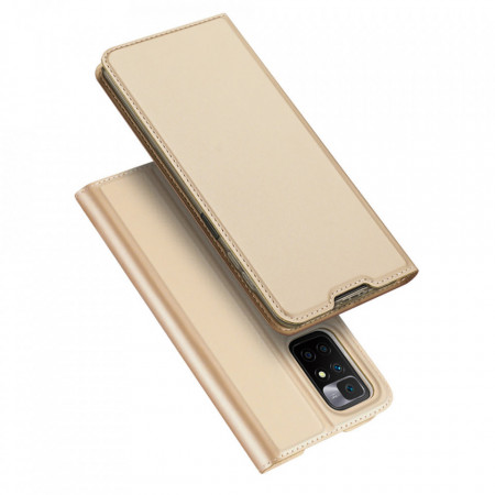 Калъф тип книга DUX DUCIS Skin Pro - Xiaomi Redmi 10 / 10 2022 / Note 11 4G златист