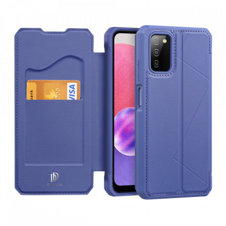 Калъф тип книга DUX DUCIS Skin X - Samsung Galaxy A03s син