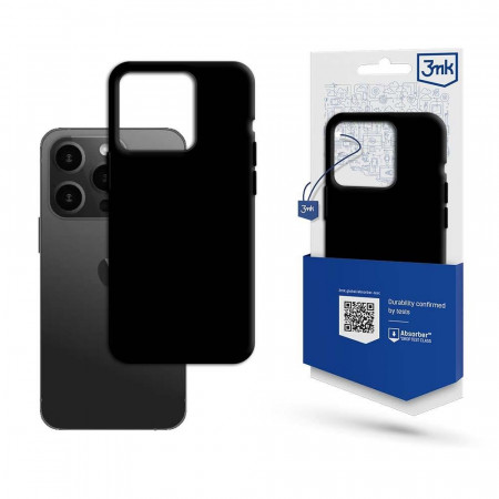 Матиран гръб 3mk Matt - iPhone 15 Pro Max черен