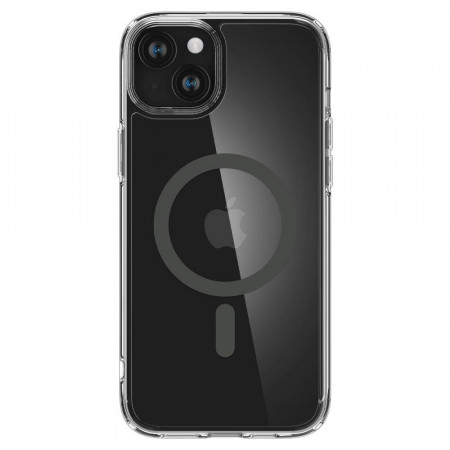 Оригинален гръб SPIGEN Ultra Hybrid MagSafe - iPhone 15 Plus графит