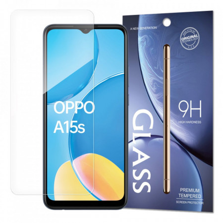 Плосък закален стъклен протектор 9H WOZINSKY - OPPO A15 / A15s / A35