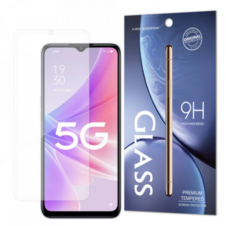 Плосък закален стъклен протектор 9H WOZINSKY - OPPO A57 / A77 / A57 4G / K10 5G / Realme V23 5G / Realme narzo 50