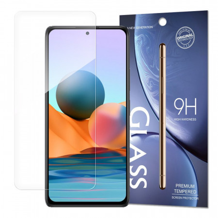 Плосък закален стъклен протектор 9H - Xiaomi 11T / 11T Pro / 12T / 12T Pro / Mi 11i / Poco F3 / X5 5G / X5 Pro 5G / Redmi Note 10 Pro / 12 / 12 4G / 12 Pro / 12 Pro+