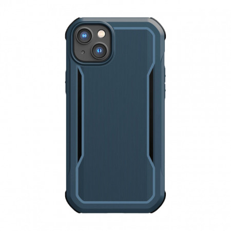 Подсилен гръб Raptic X-Doria Fort MagSafe - iPhone 14 син