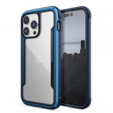Подсилен гръб Raptic X-Doria Shield - iPhone 14 Pro Max син