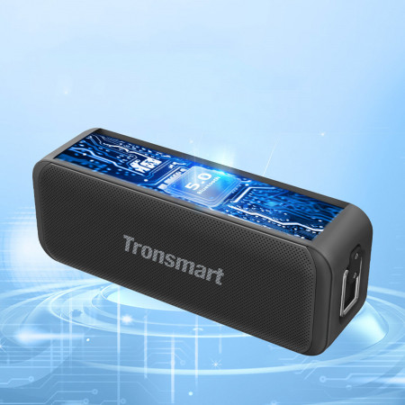 Преносима Bluetooth 5.3 колонка TRONSMART T2 Mini 2023 10W черна