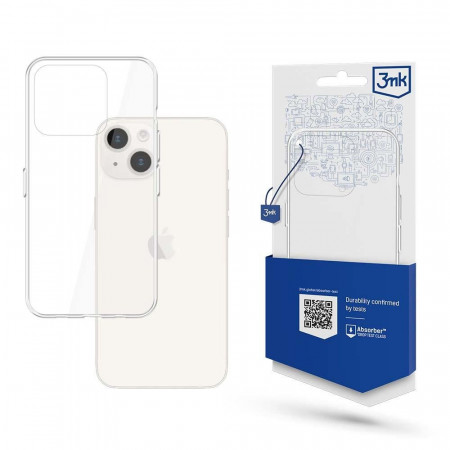 Силиконов гръб 3mk Armor - iPhone 15 Plus прозрачен