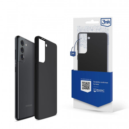 Силиконов гръб 3mk Silicone - Samsung Galaxy S21+ 5G черен