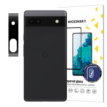 Стъклен протектор за камера с пълно покритие 9H WOZINSKY - Google Pixel 6a