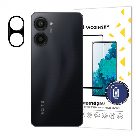 Стъклен протектор за камера с пълно покритие 9H WOZINSKY - Realme 10 Pro
