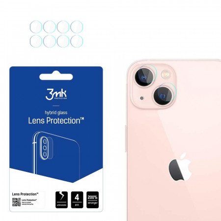 4 бр. гъвкав протектор за камера 3mk Lens Protection - iPhone 14 Plus