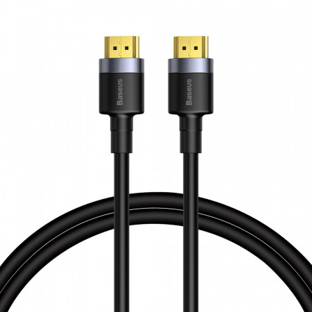 Видео кабел BASEUS Cafule HDMI 2.0 4K 60 Hz 3D 18 Gb/s 2m черен (CADKLF-F01)