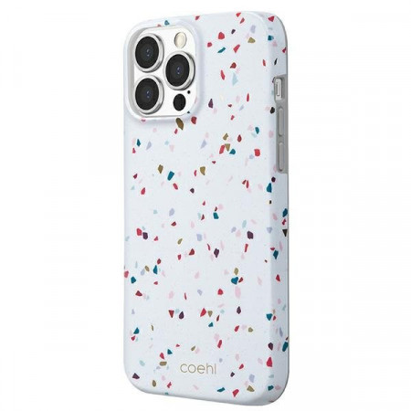 Гръб UNIQ Coehl Terrazzo - iPhone 13 Pro Max натуралнобял