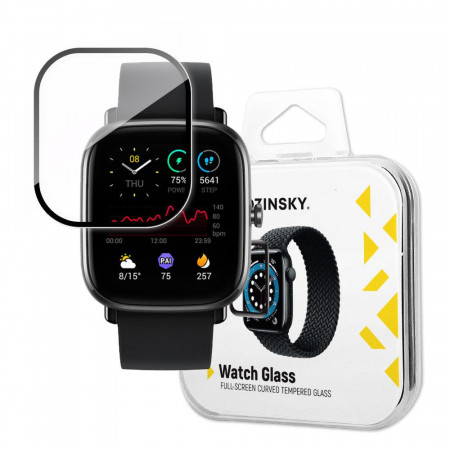 Гъвкав протектор Wozinsky Hybrid - Xiaomi Amazfit GTS 2 Mini черен - Img 1
