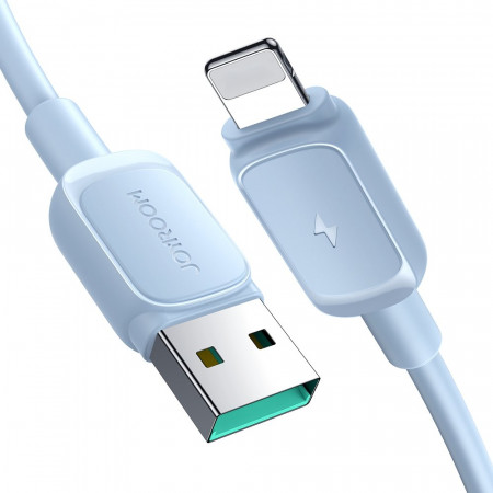 Кабел за зареждане и данни JOYROOM USB Type A към Lightning 1.2m S-AL012A14 син