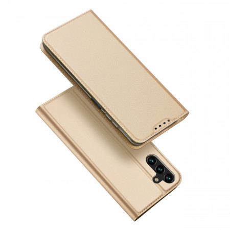 Калъф тип книга DUX DUCIS Skin Pro - Samsung Galaxy A14 5G златист