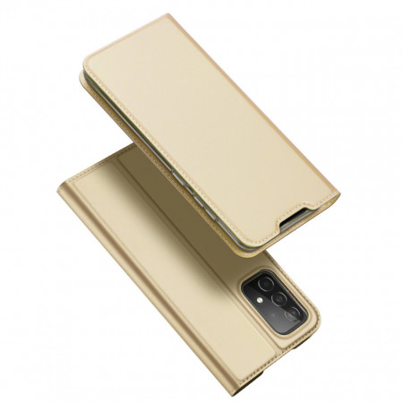 Калъф тип книга DUX DUCIS Skin Pro - Samsung Galaxy A73 5G златист
