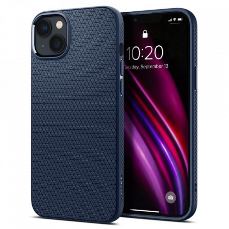 Оригинален гръб SPIGEN Liquid Air - iPhone 14 Plus син