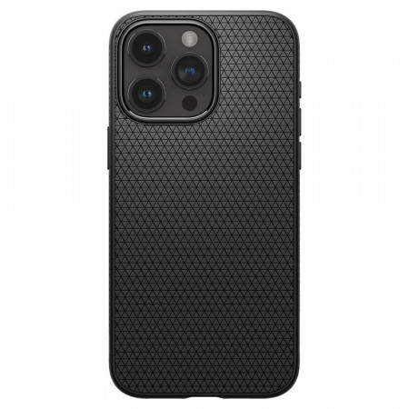 Оригинален гръб SPIGEN Liquid Air - iPhone 15 Pro Max черен мат