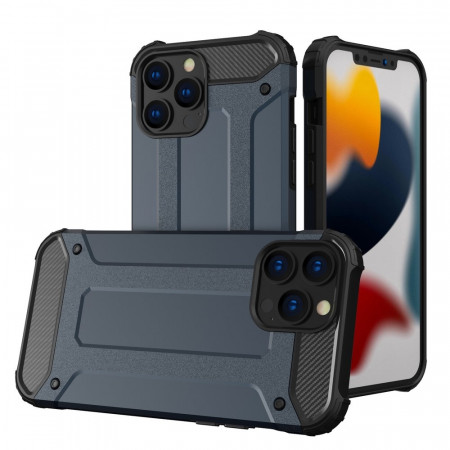 Подсилен гръб FORCELL Armor - iPhone 14 Pro Max син