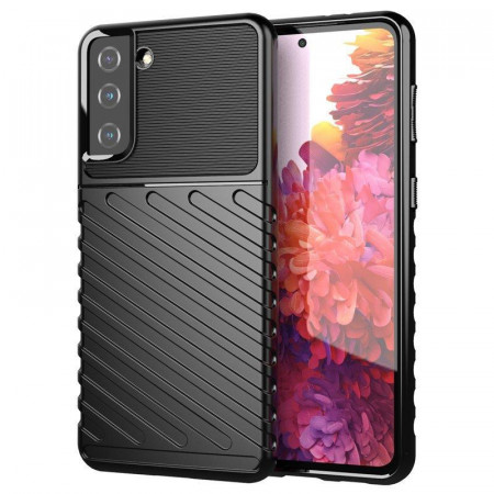 Подсилен гръб Thunder - Samsung Galaxy S22+ черен