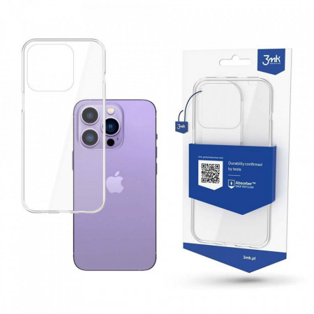 Силиконов гръб 3mk Armor - iPhone 14 Pro прозрачен