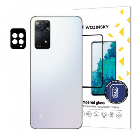 Стъклен протектор за камера с пълно покритие 9H WOZINSKY - Xiaomi Redmi Note 11 Pro / 11 Pro 5G / 11E Pro 5G