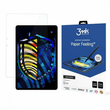 2 бр. гъвкав протектор подходящ и за стилус 3mk Paper FEeling - Samsung Galaxy Tab S7 / S8 (11.0") прозрачен