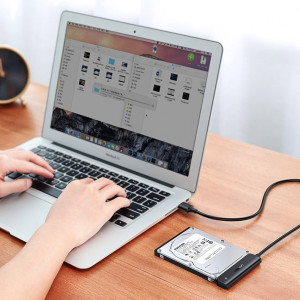 Адаптер Ugreen 2.5'' SATA III 3.0 HDD SSD към USB Type C 3.2 Gen 1 (SuperSpeed USB 5Gbps) (70610 CM321) черен - Img 8