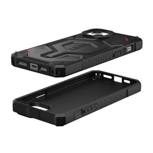 Армиран гръб UAG Monarch - iPhone 15 Plus черен кевлар - Img 6