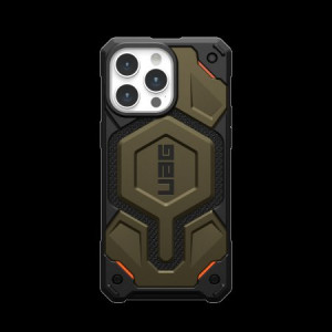 Армиран гръб UAG Monarch Pro MagSafe - iPhone 15 Pro Max зелен кевлар - Img 2