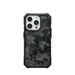 Армиран гръб UAG Pathfinder MagSafe - iPhone 15 Pro Midnight Camo - Img 1