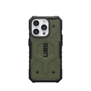 Армиран гръб UAG Pathfinder MagSafe - iPhone 15 Pro olive - Img 1