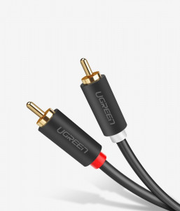 Аудио / видео кабел UGREEN 2х RCA (чинч) 5m сив (10520) - Img 17