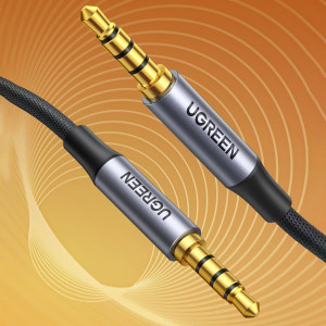 Аудио кабел UGREEN жак 3.5mm 3m черен (AV183) - Img 4