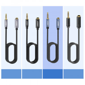 Аудио удължител UGREEN жак 3.5mm (мъжко) към жак 3.5mm (женско) 0.5m син (AV118) - Img 6