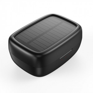 Безжични bluetooth слушалки CHOETECH TWS със слънчев панел черен (BH-T09) - Img 2