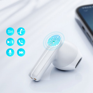 Безжични Bluetooth слушалки JOYROOM TWS ENC IPX4 5.3 бели (JR-TL11) - Img 10