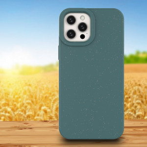 Биоразградим гръб Eco - iPhone 12 Pro Max зелен - Img 3