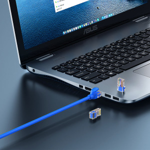 Бърз интернет кабел BASEUS High Speed cat.6 RJ45 1000Mb/s 5m син - Img 9