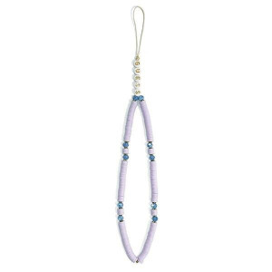Висулка GUESS GUSTPEARU Heishi Beads лилава - Img 2