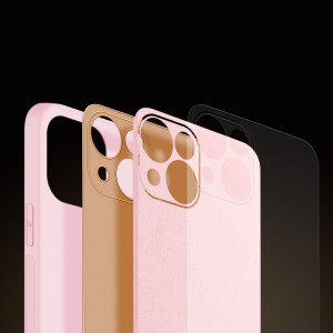 Гръб от еко кожа DUX DUCIS Yolo - iPhone 14 Plus розов - Img 10