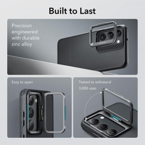 Гръб със стойка ESR Classic Kickstand - Samsung Galaxy S23 черен - Img 3