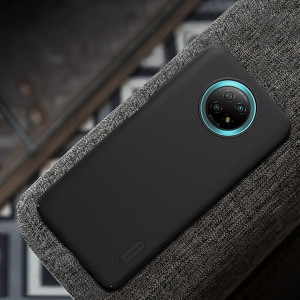 Гръб със стойка NILLKIN Super Frosted Shield - Xiaomi Redmi Note 9T черен - Img 8